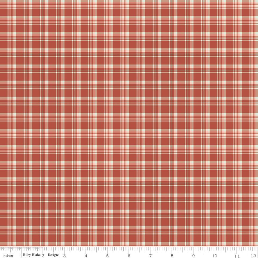 Arrival of Winter Plaid Rose Yardage | SKU: C13524-ROSE -C13524-ROSE - Justin Fabric!