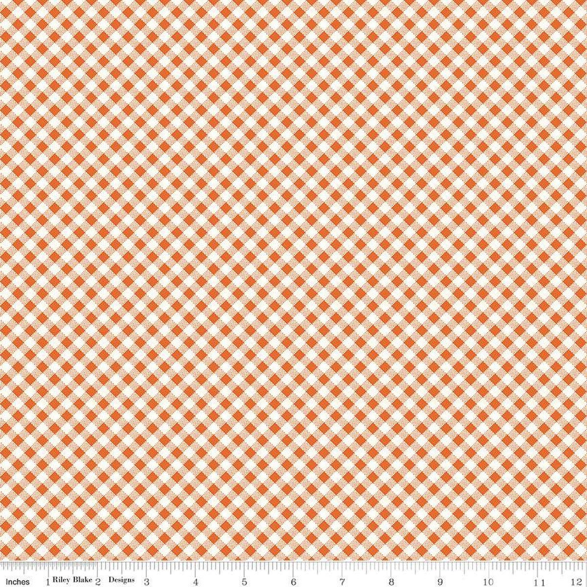 Bee Ginghams Lisa Autumn Yardage | SKU: C12556-AUTUMN -C12556-AUTUMN-1 - Justin Fabric!