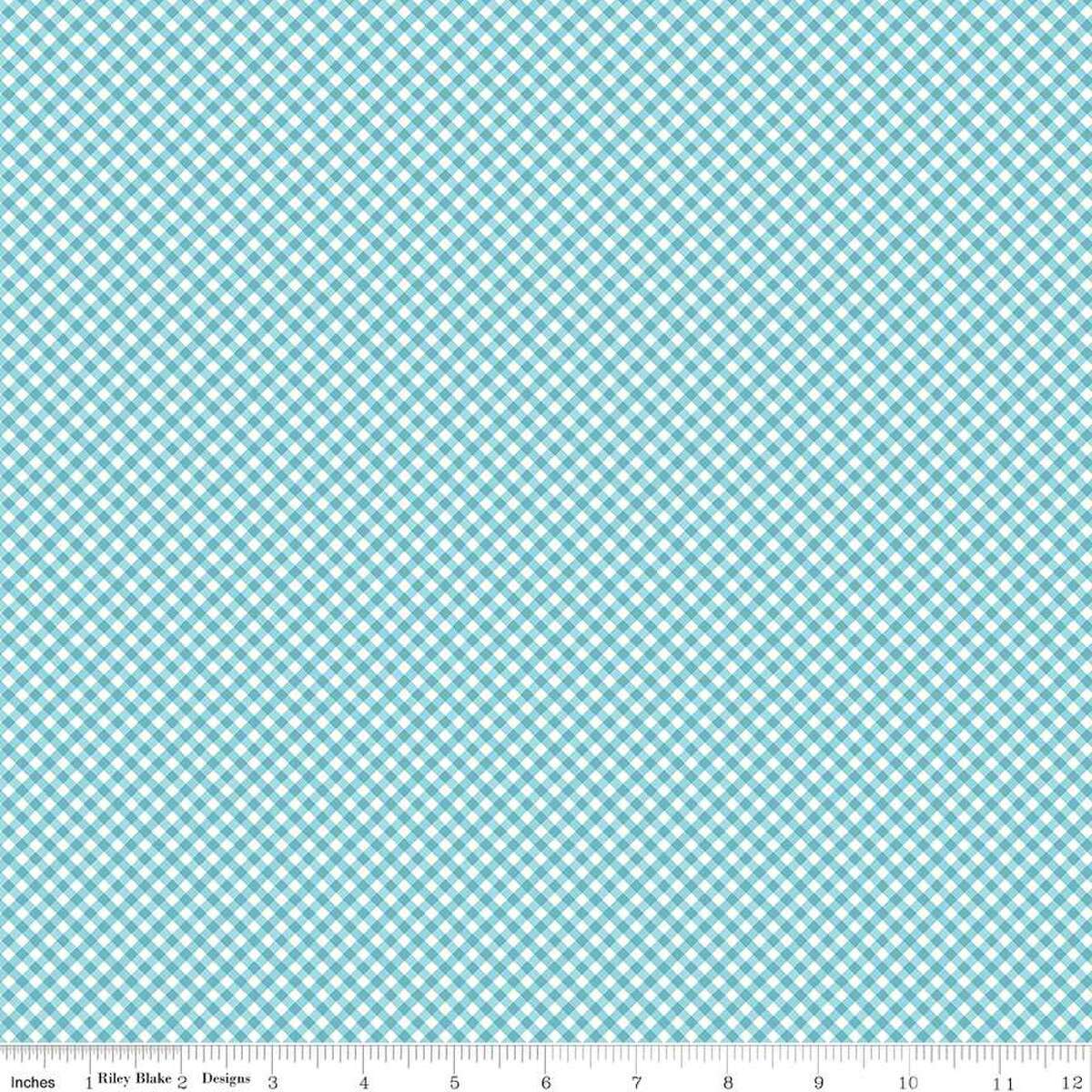 Bee Ginghams Rebecca Dream Yardage | SKU: C12555-DREAM -C12555-DREAM-1 - Justin Fabric!