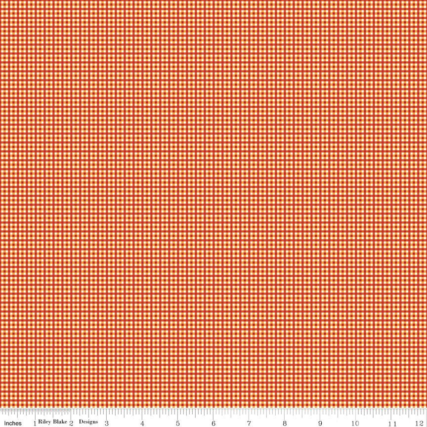 Bee Plaids Harvest Autumn by Lori Holt for Riley Blake Designs -C12025-AUTUMN-1 - Justin Fabric!