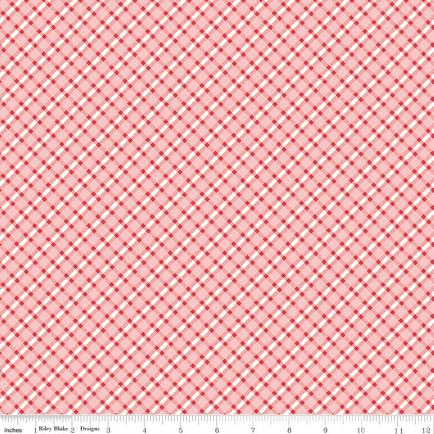 Bee Plaids Cobler Frosting by Lori Holt for Riley Blake Designs -C12032-FROSTING-1 - Justin Fabric!