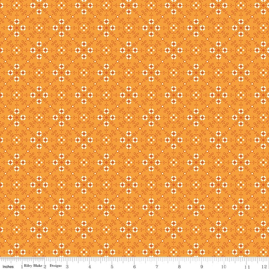 Bee Plaids Homemade Mac 'n Cheese by Lori Holt for Riley Blake Designs -C12029-MACNCHEESE-1 - Justin Fabric!