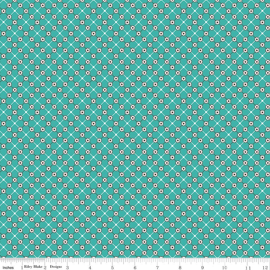 Bee Plaids Sunflower Vivid by Lori Holt for Riley Blake Designs -C12035-VIVID-1 - Justin Fabric!
