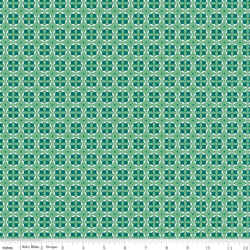 Bee Vintage Doris Alpine by Lori Holt for Riley Blake Designs #C13087 -C13087-ALPINE-1 - Justin Fabric!