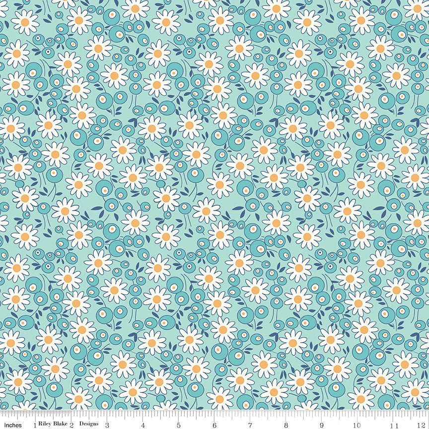 Bee Vintage Marje Songbird by Lori Holt for Riley Blake Designs #C13074 -C13074-SONGBIRD-1 - Justin Fabric!