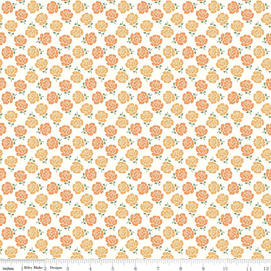 Bee Vintage Sylvia Daisy by Lori Holt for Riley Blake Designs #C13090 -C13090-DAISY-1 - Justin Fabric!