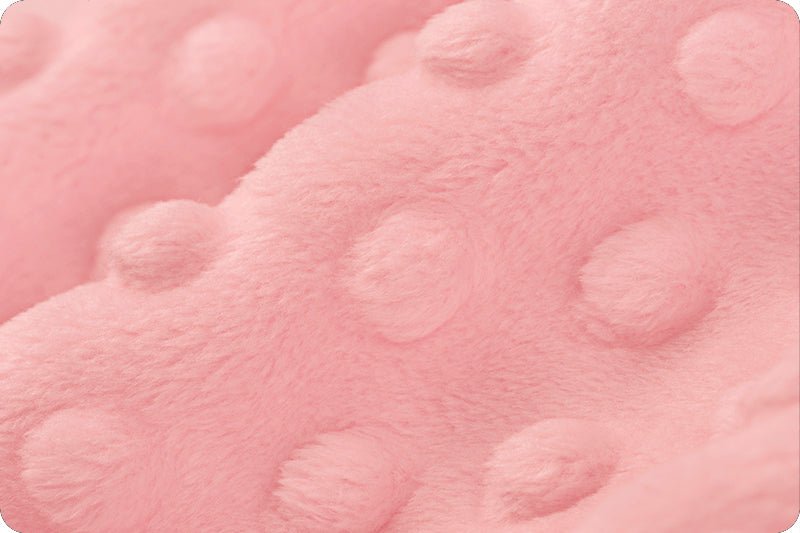 Cuddle® Dimple Blush Minky Yardage by Shannon Fabrics -DR374192-1 - Justin Fabric!