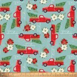 Christmas Fat Quarters by David Textile -DX-1318-FQ-1 - Justin Fabric!