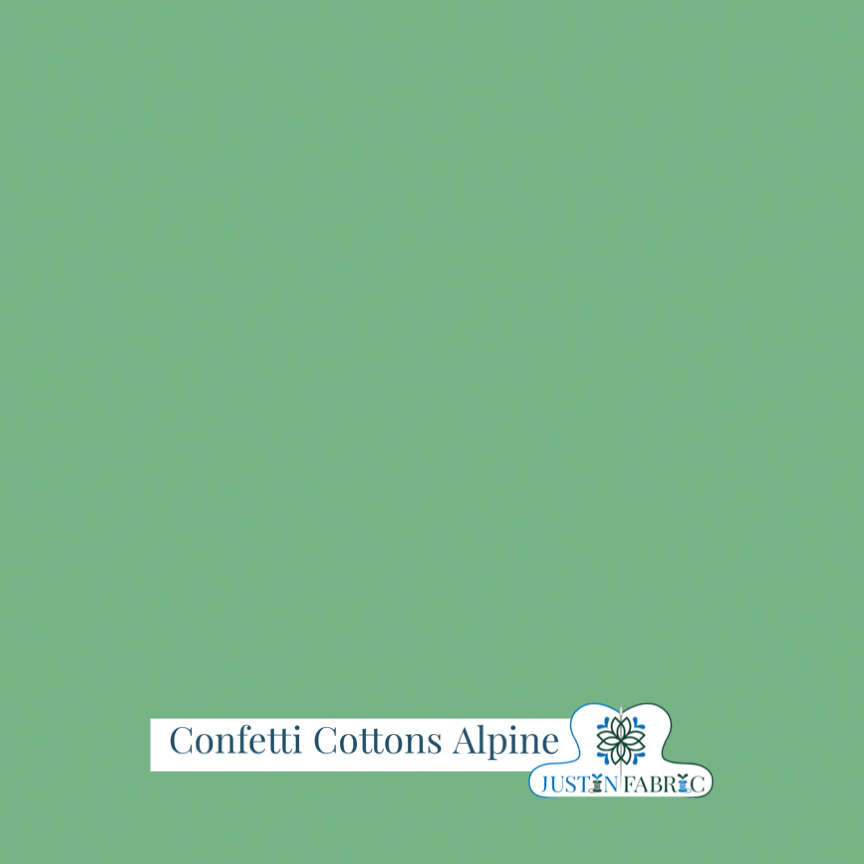 Confetti Cottons Solid Alpine by Riley Blake Designs -C120-ALPINE-1 - Justin Fabric!