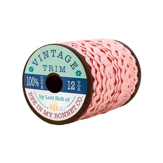 Frosting Large Vintage Trim 12 yard Spool by Lori Holt for Riley Blake Designs -STVT-14765 - Justin Fabric!
