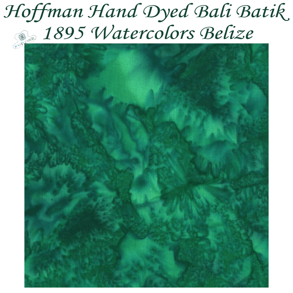 Hoffman Bali Batik 1895 Watercolors Belize #1895-362 -H-1895-362-FQ - Justin Fabric!