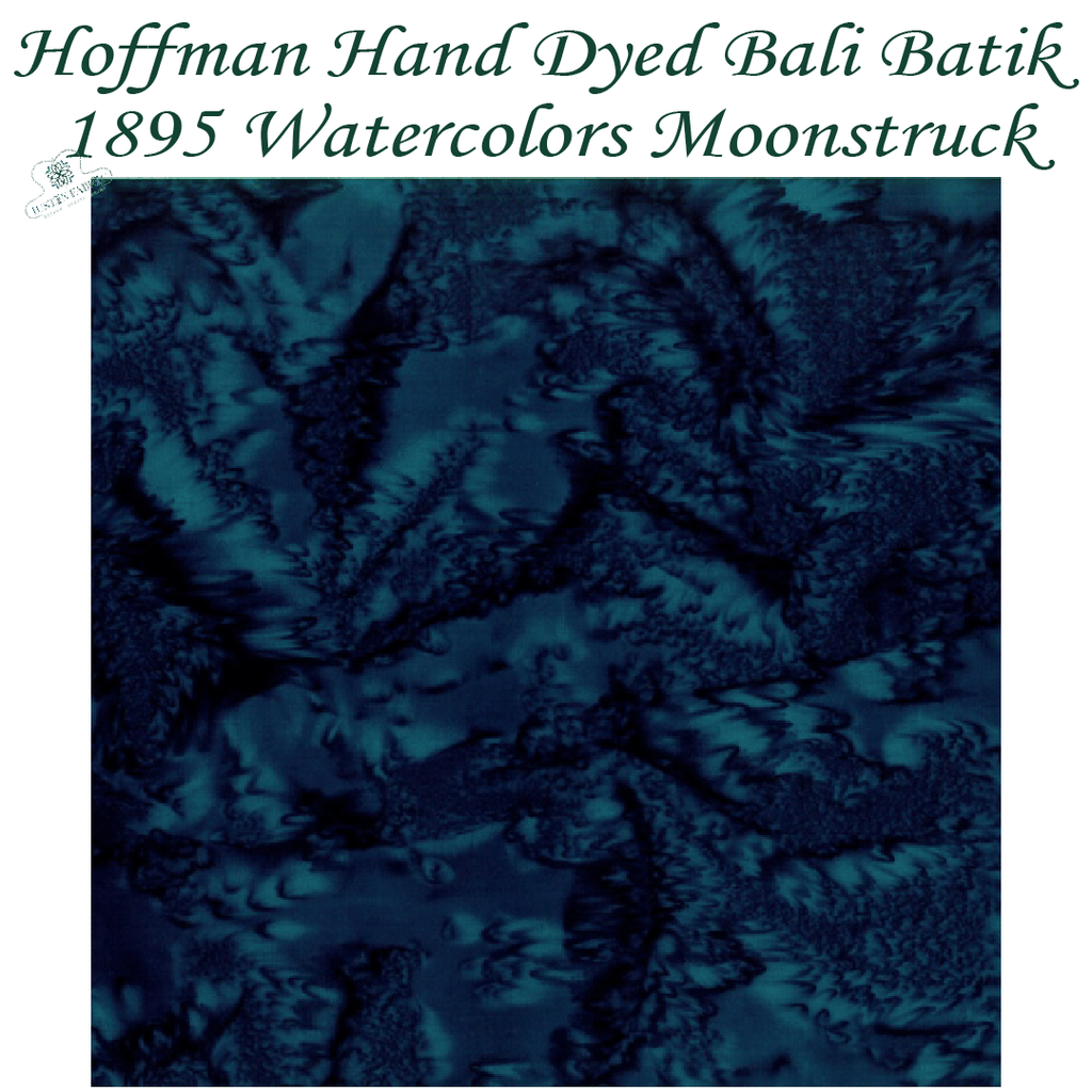 Hoffman Bali Batik 1895 Watercolors Moonstruck #1895-524 -H-1895-524-FQ - Justin Fabric!