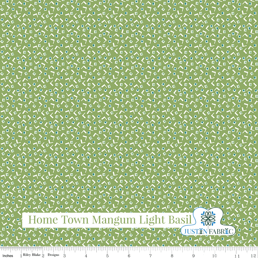 Home Town Mangum Light Basil Yardage | SKU: C13592-LTBASIL -C13592-LTBASIL - Justin Fabric!