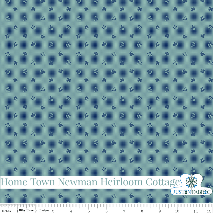 Home Town Newman Heirloom Cottage Yardage | SKU: C13583-HEIRCOTTAGE -C13583-HEIRCOTTAGE - Justin Fabric!