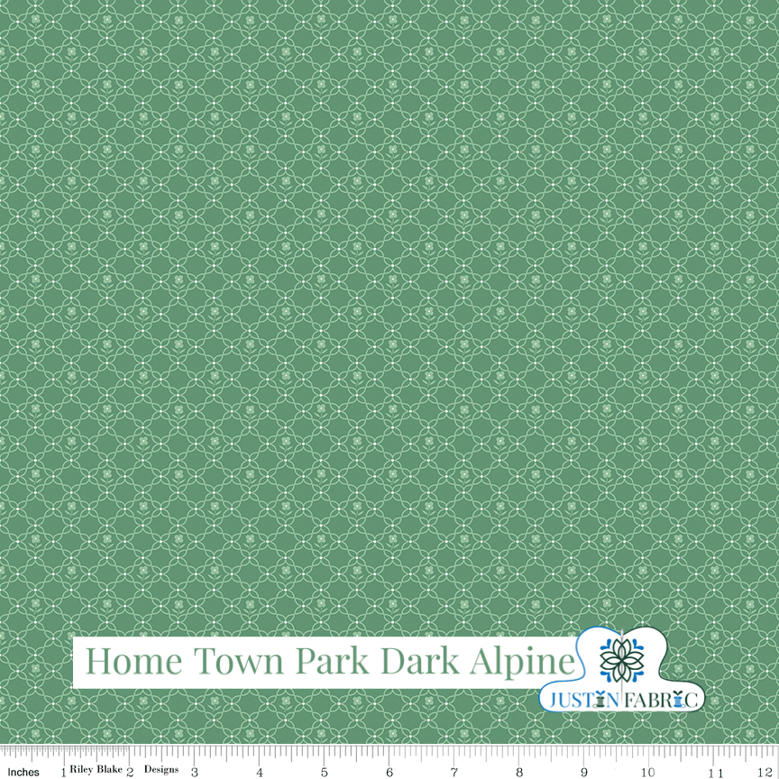 Home Town Park Dark Alpine Yardage | SKU: C13581-DKALPINE -C13581-DKALPINE - Justin Fabric!