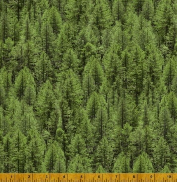 Landscapes Evergreen Multi Yardage| SKU: 52115D-X -52115D-X - Justin Fabric!