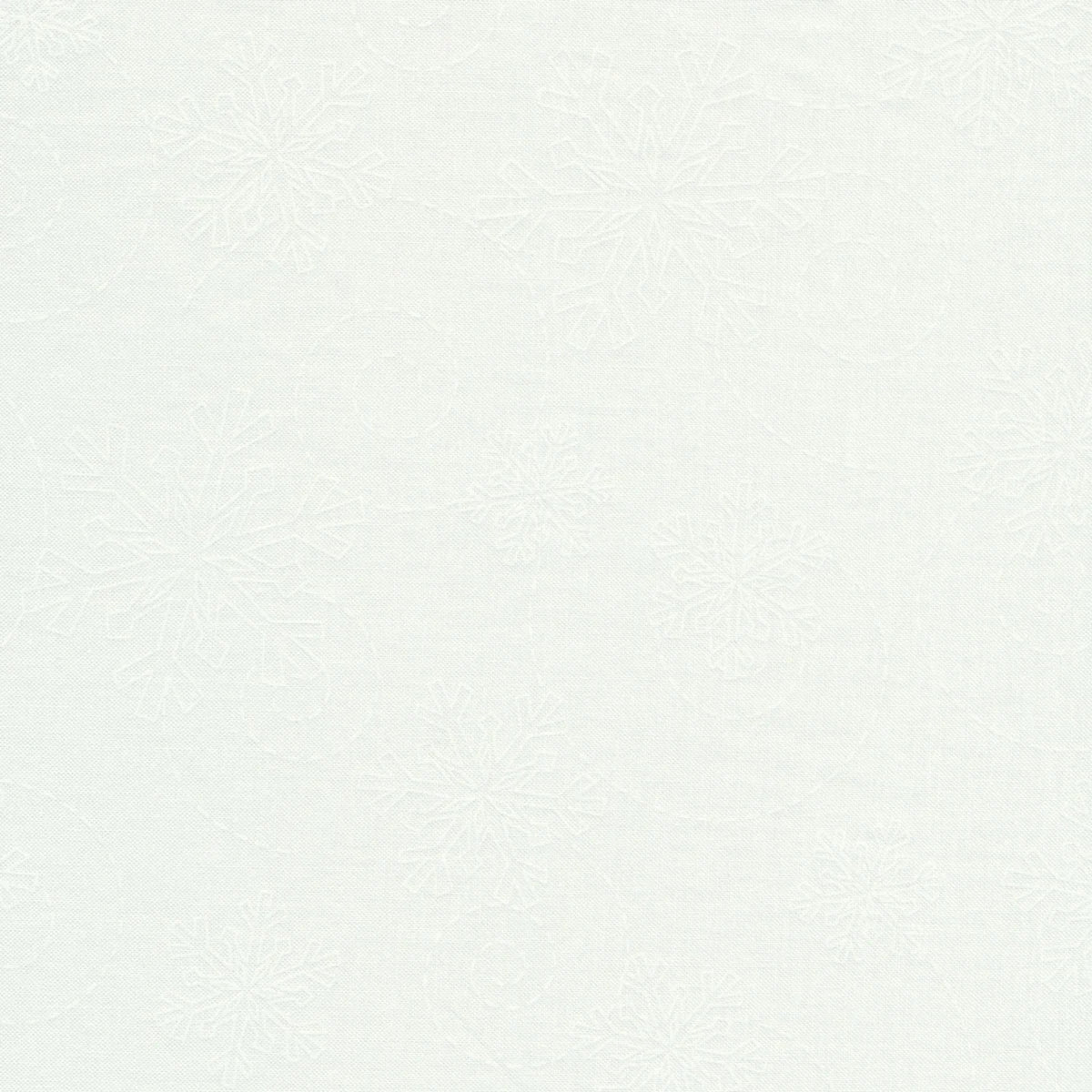 Kimberbell Basics White on White Snowflakes by Kim Christopherson - 8240M-WW -8240M-WW-FQ - Justin Fabric!