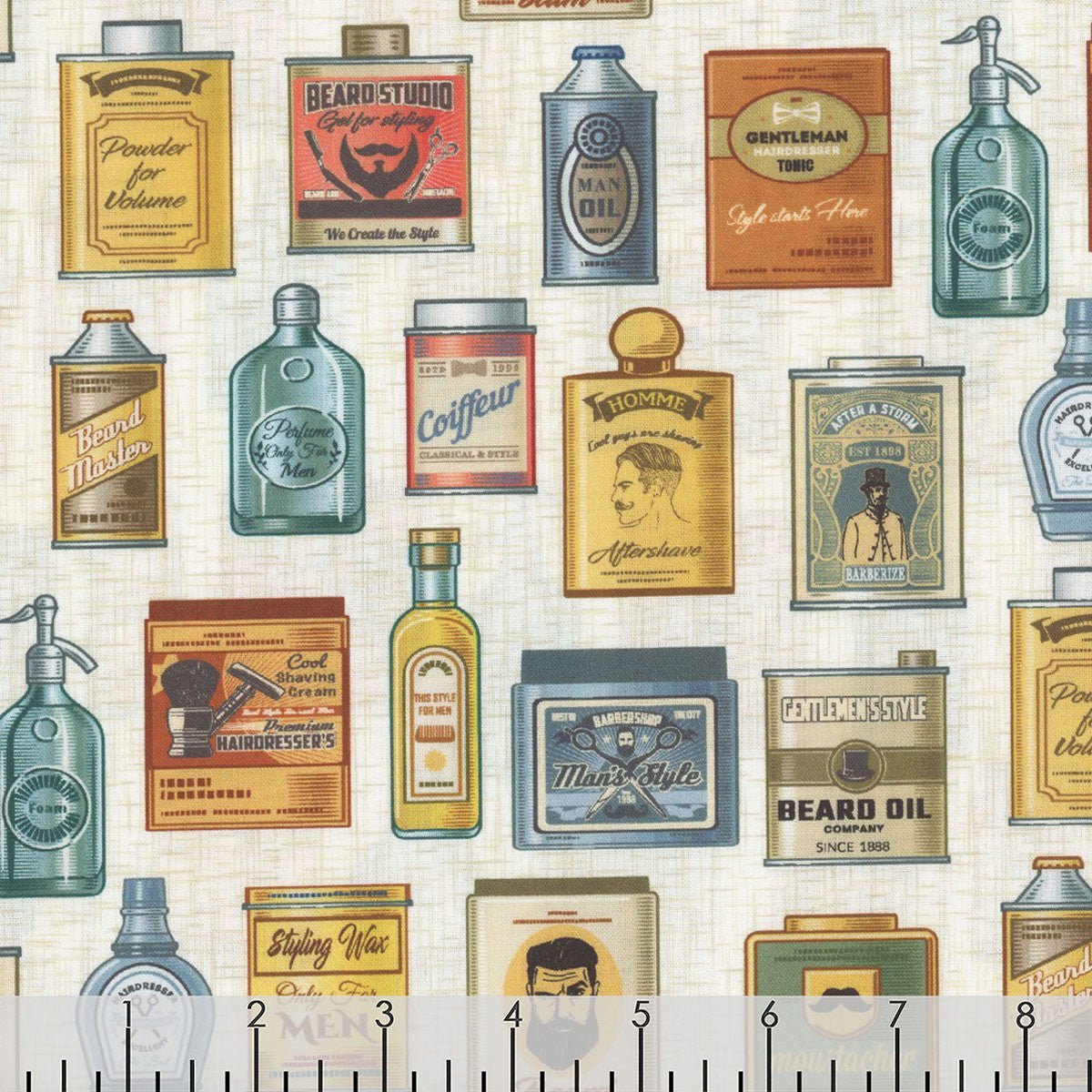 Licensed to Carry Barberize Multi Yardage | SKU: D2594-MULTI -D2594-MULTI - Justin Fabric!