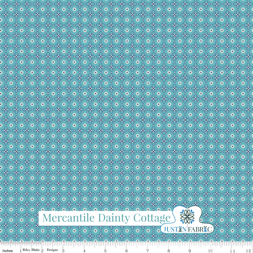 Mercantile Dainty Cottage Yardage | SKU: C13485-COTTAGE Pre-order (December 2023) -C14385-COTTAGE-1/4 - Justin Fabric!