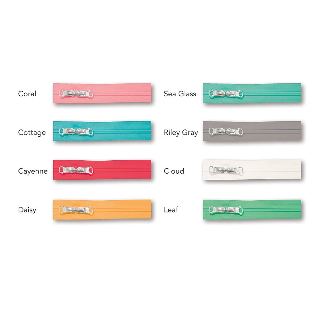 My Happy Place Zippers by Lori Holt of Bee in my Bonnett -ST-22902 - Justin Fabric!