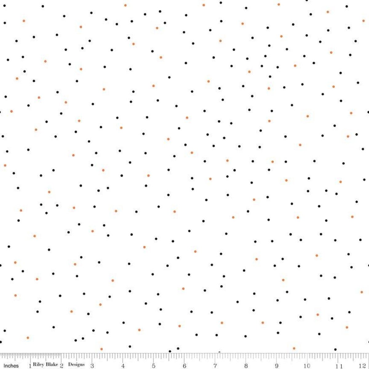 Pin Dot Halloween Yardage by Lori Holt | SKU: C705-HALLOWEEN -C705-HALLOWEEN - Justin Fabric!