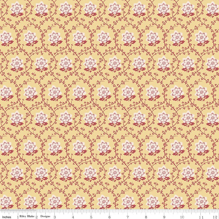 Pride & Prejudice Lydia for Riley Blake Designs Pre-order -C13784-LYDIA-1 - Justin Fabric!