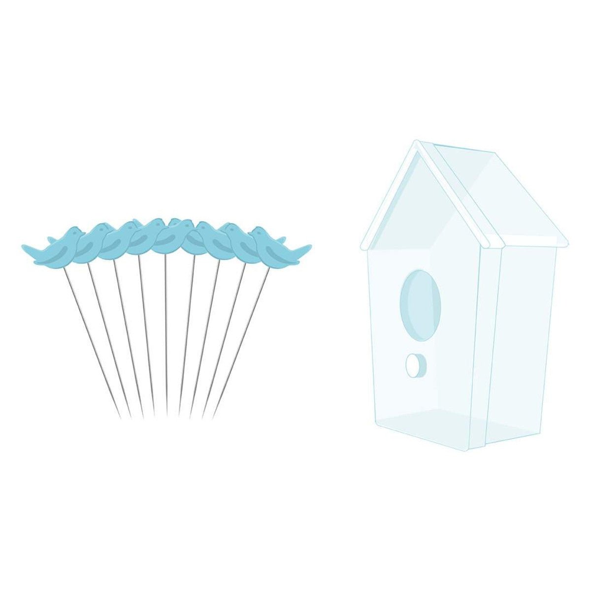 Riley Blake Designs Bird Pins -ST-24584 - Justin Fabric!