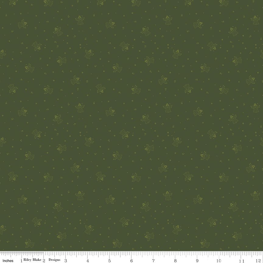 Silent Night Choir of Angels Sprig Yardage | SKU: C13573-SPRIG -C13573-SPRIG - Justin Fabric!