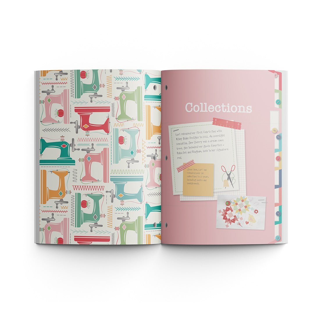 The World of Lori Holt -P120-WORLDOFLH - Justin Fabric!