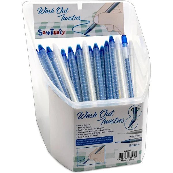 Water Soluble Wash Out Twisties Marking Pencil by Sew Tasty #DJ.292 -TACDJ292 - Justin Fabric!