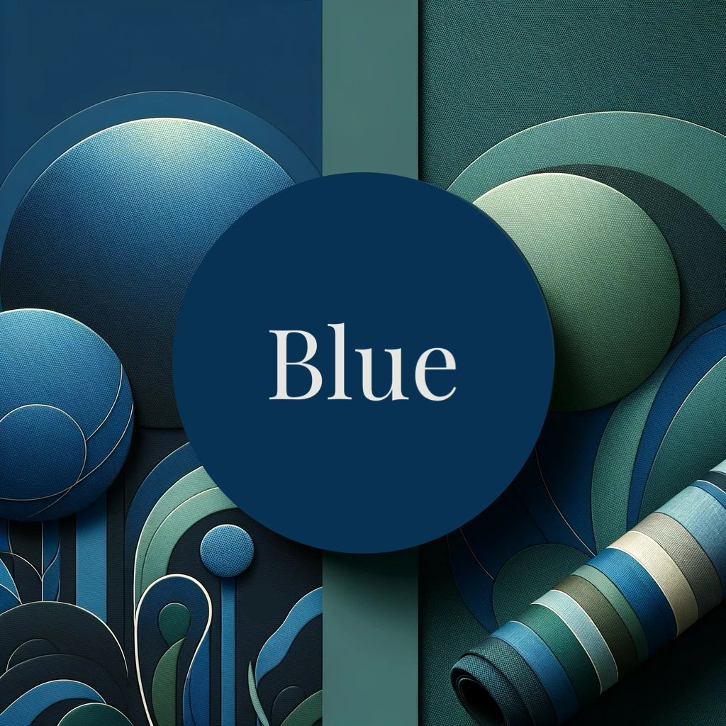 Blue - Justin Fabric
