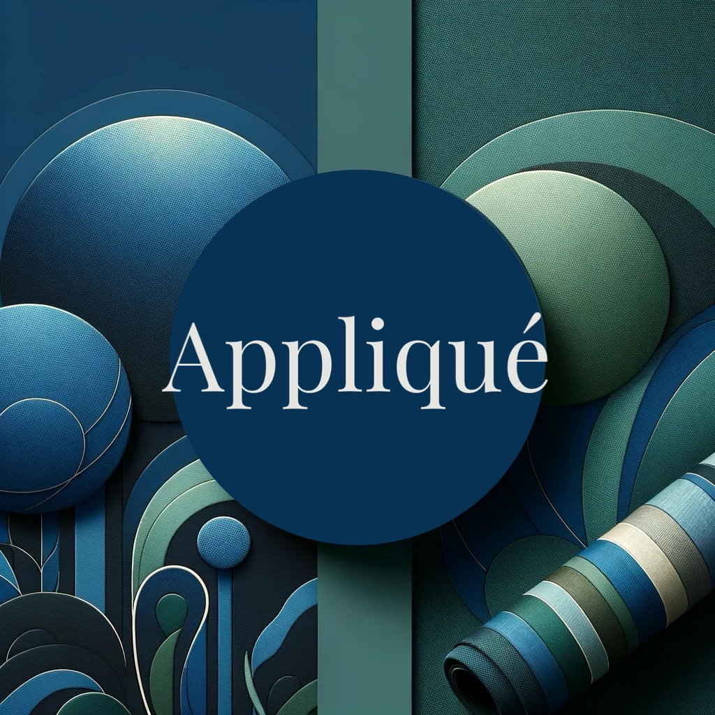 Appliqué Wonders: Templates, Patterns, Glue & Laser-Cut Fabrics - Justin Fabric
