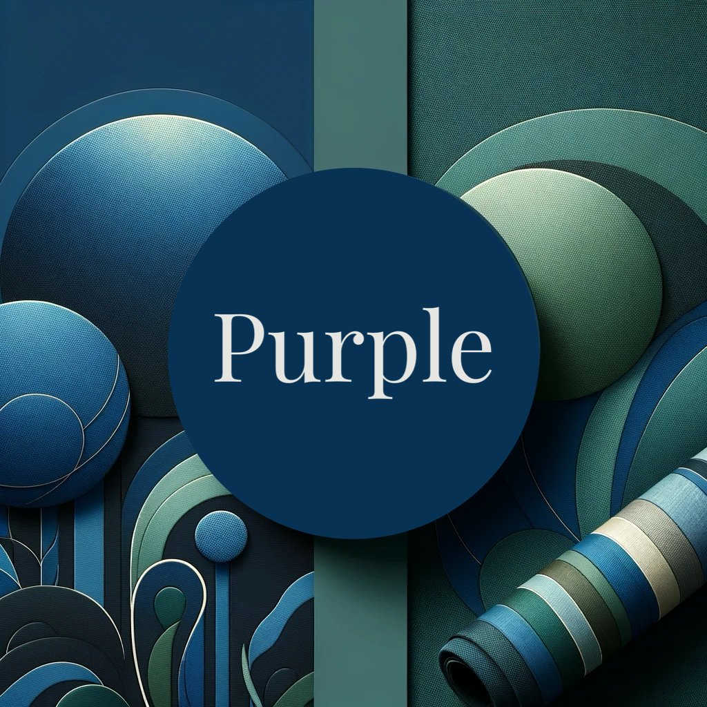 Purple - Justin Fabric