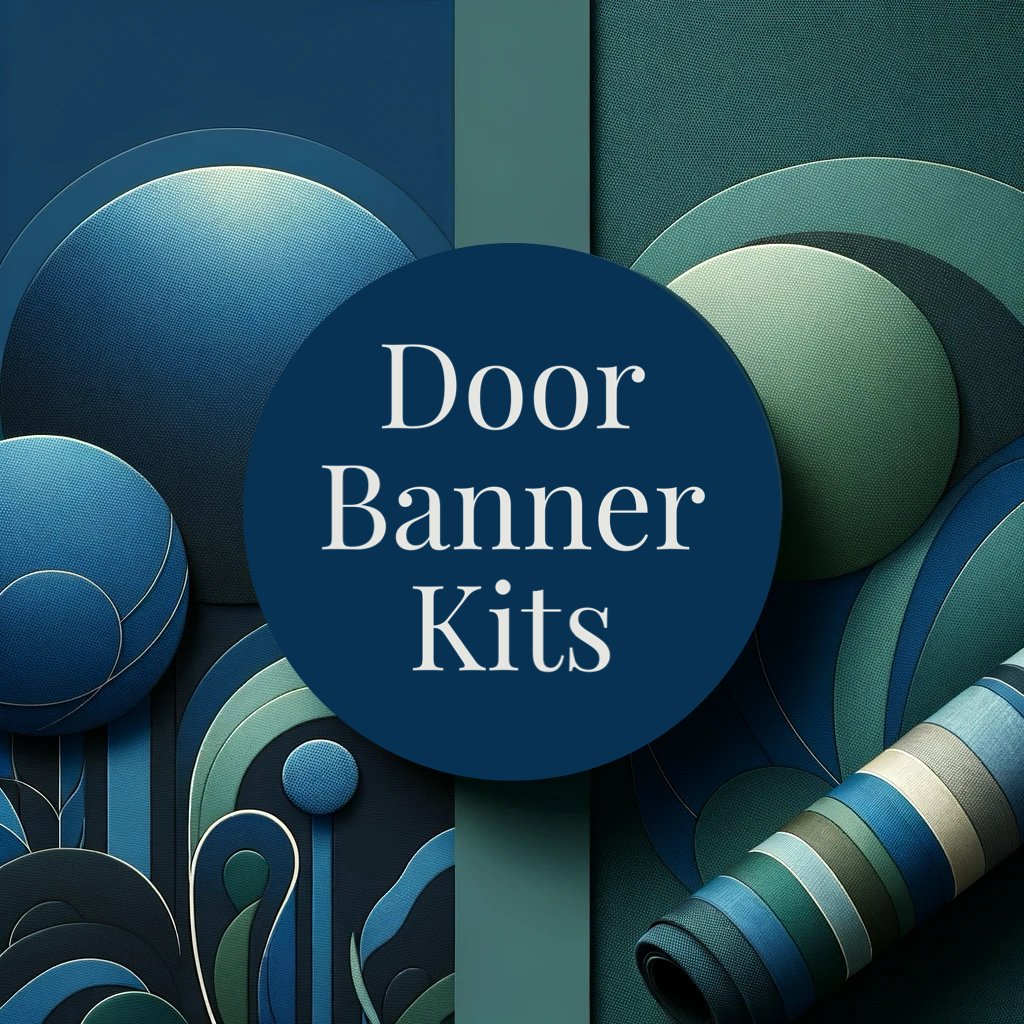 Door Banner Kit of the Month - Justin Fabric