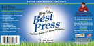 Mary Ellen's Best Press Linen Fresh 16.9 oz label for bottle