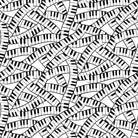 Piano Keys White by Andi Metz | Benartex - Contempo - Kanvas