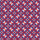 Faith, Family, Freedom Patriotic Geo Multi Patriotic Yardage by Nicole DeCamp | Benartex