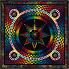 Nightshade Multi Quilt Kit Batik Cotton by Jacqueline de Jonge | Windham