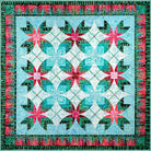 Christmas Rose Batik Quilt Kit by Jacqueline De Jonge | Anthology Fabrics