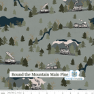 Round the Mountain Main Pine End of Bolt by Casey Cometti| Riley Blake Designs