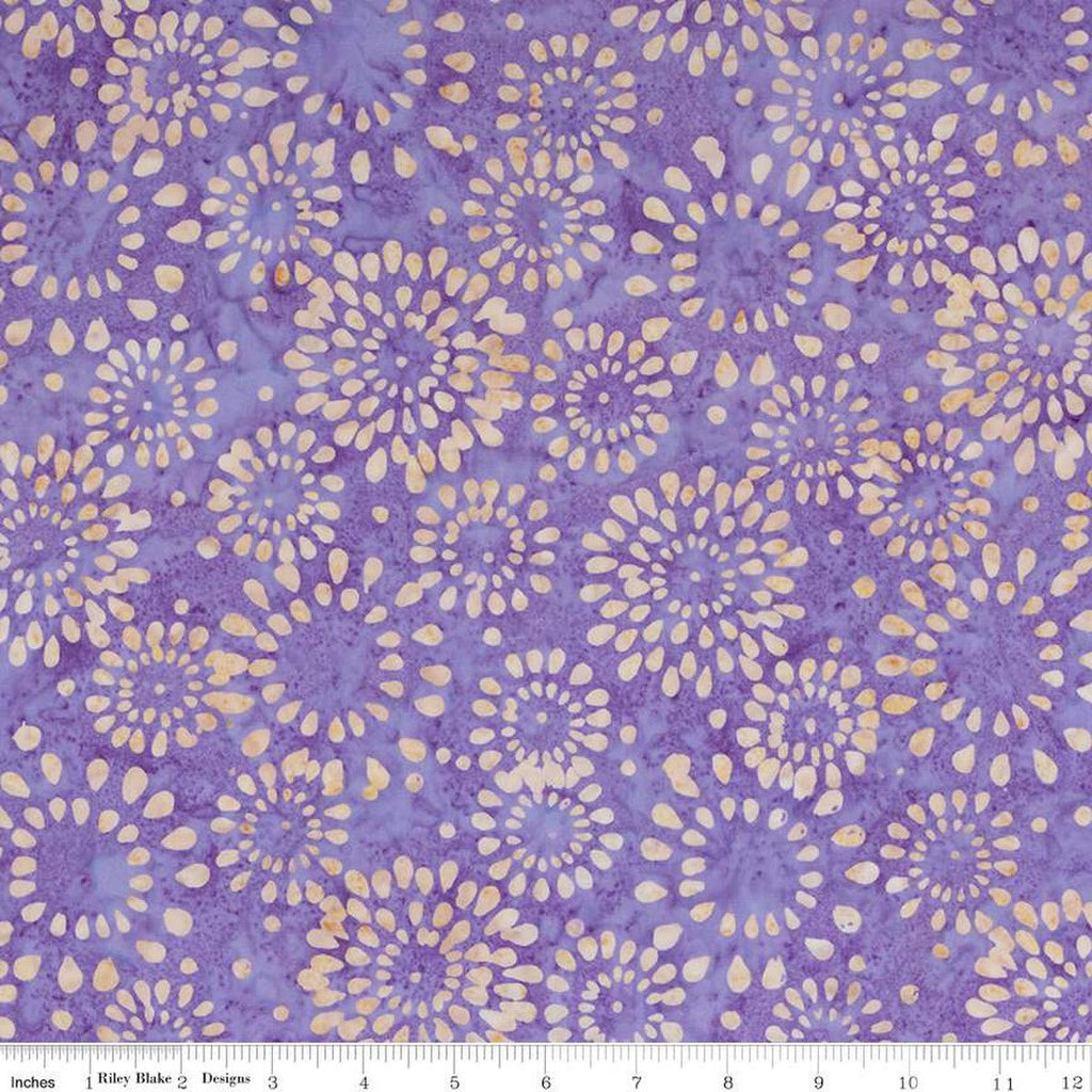 Expressions Batiks Tjaps Lavender.1 Yardage Yardage | Riley Blake Designs
