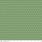 Bee Dots Paula Basil by Lori Holt | Riley Blake Designs #C14167-BASIL