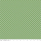Bee Dots Vera Basil by Lori Holt | Riley Blake Designs #C14172-BASIL