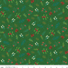 In From The Cold Greenery Green Yardage by Heather Peterson | Riley Blake Designs #C14863-GREEN