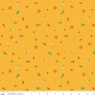 Autumn Afternoon Fall Toss Saffron Yardage by Heather Peterson | Riley Blake Designs SKU #C14877-SAFFRON