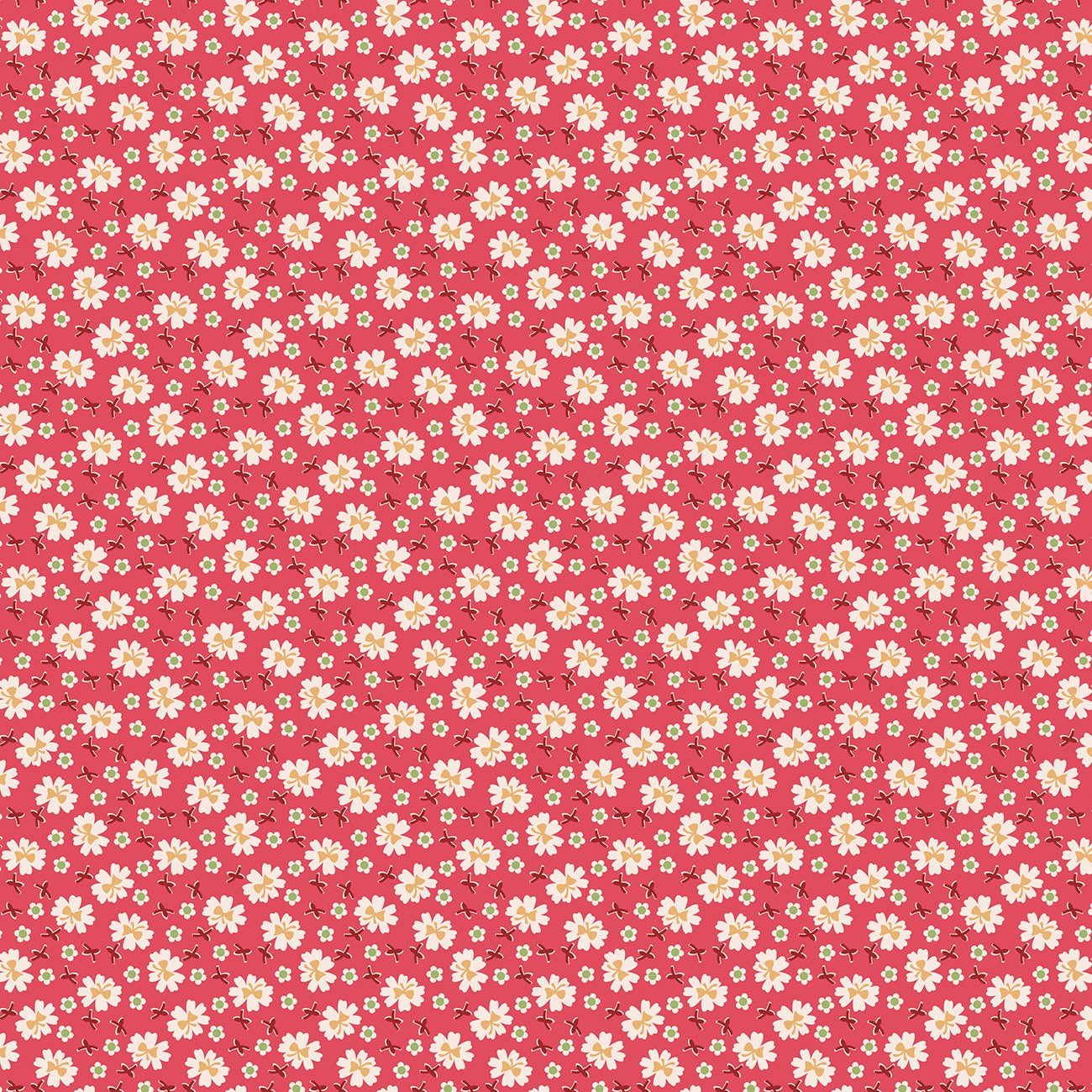 Farmer's Daughter Bows Tea Rose Yardage by Lori Holt | Riley Blake Designs