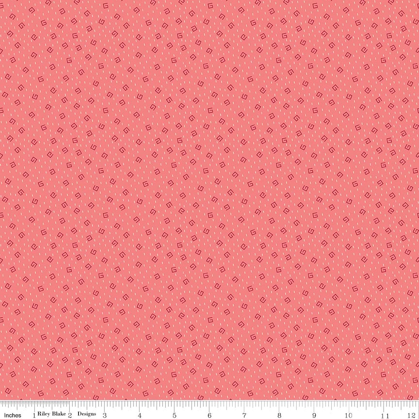 Baked with Love Comfort Lipstick Yardage by Lori Holt | Riley Blake Designs