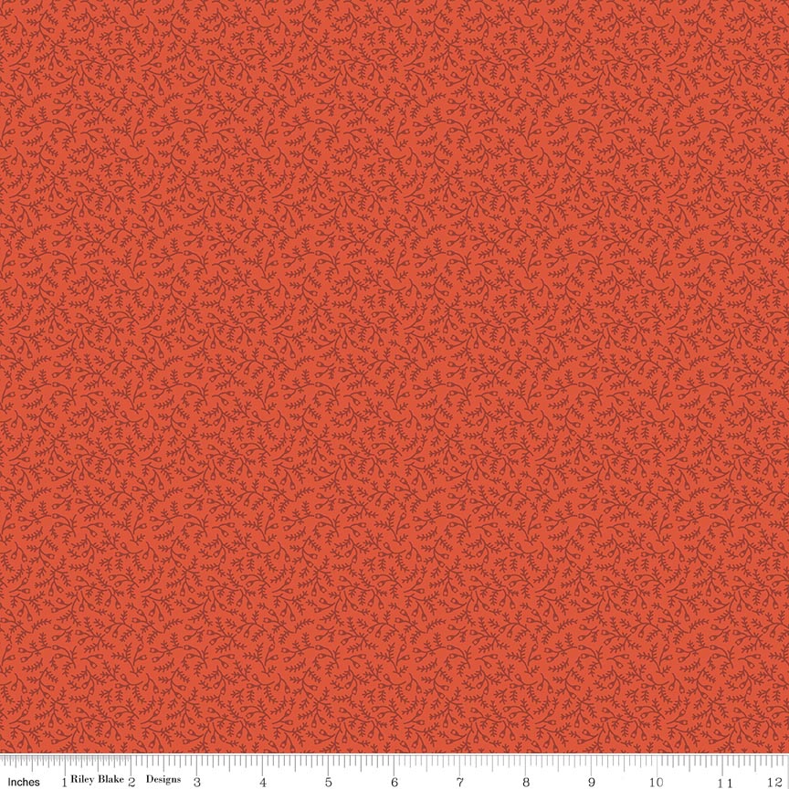Baked with Love Herbs Autumn Yardage by Lori Holt | Riley Blake Designs