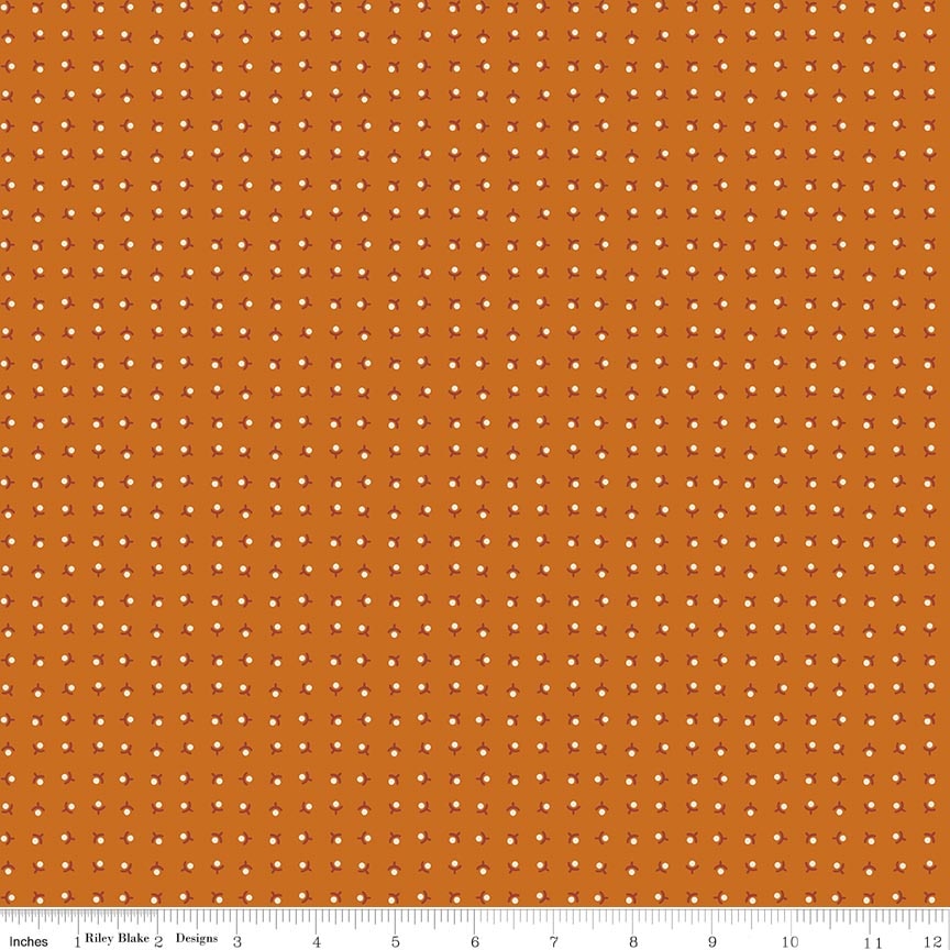 Baked with Love Memories Amber Yardage by Lori Holt | Riley Blake Designs