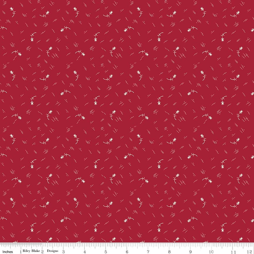 Baked with Love Tradition Cherry Tart Cherrytart Yardage by Lori Holt | Riley Blake Designs